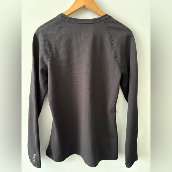 Figs Waffle Longsleeve Underscrub Shirt - Picture 3 of 8